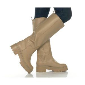 Sam Edelman Knee High Boot Larina Tan Women's 7.5 MSRP $250